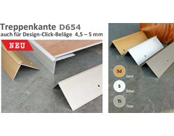 Treppenkante für Click-Vinylbeläge bis 5,0mm